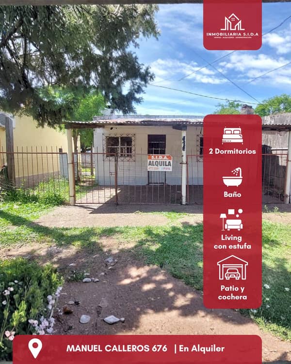 Alquiler / MANUEL CALLEROS 676 / Artigas